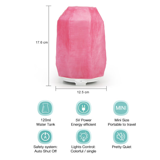 Pink Resin Aroma Diffuser