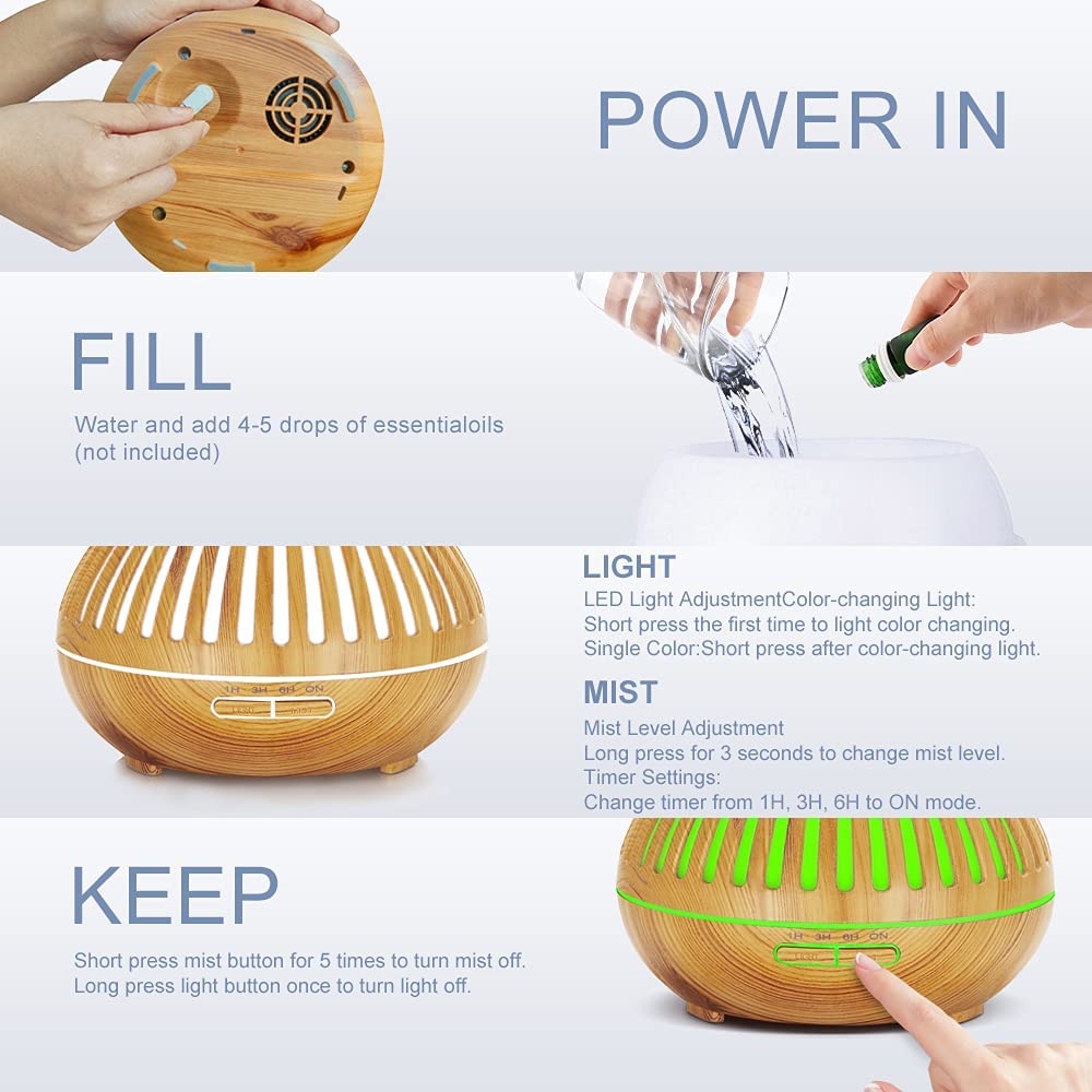 Light Wood Grain Diffuser