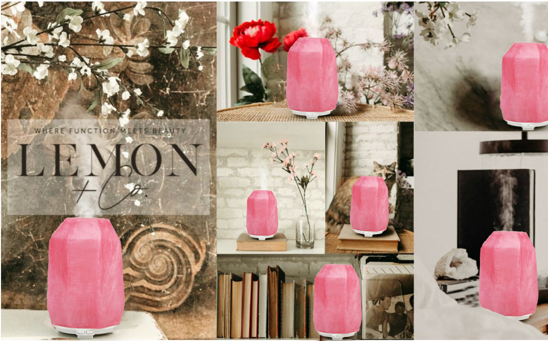 Pink Resin Aroma Diffuser
