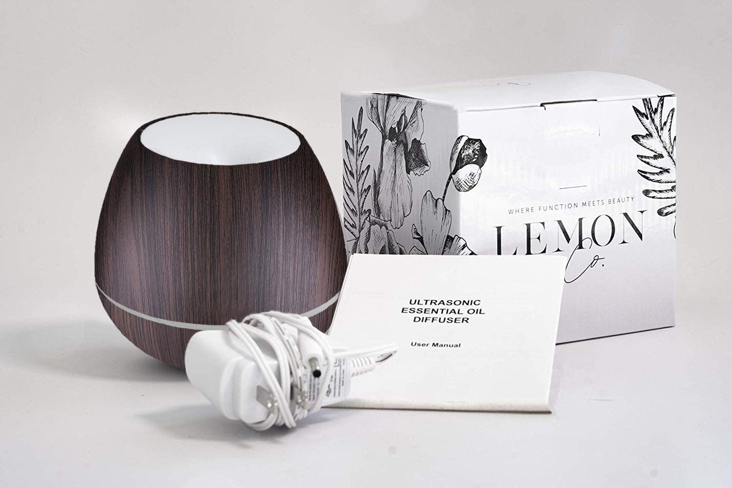 Mini Dark Wood Grain Diffuser