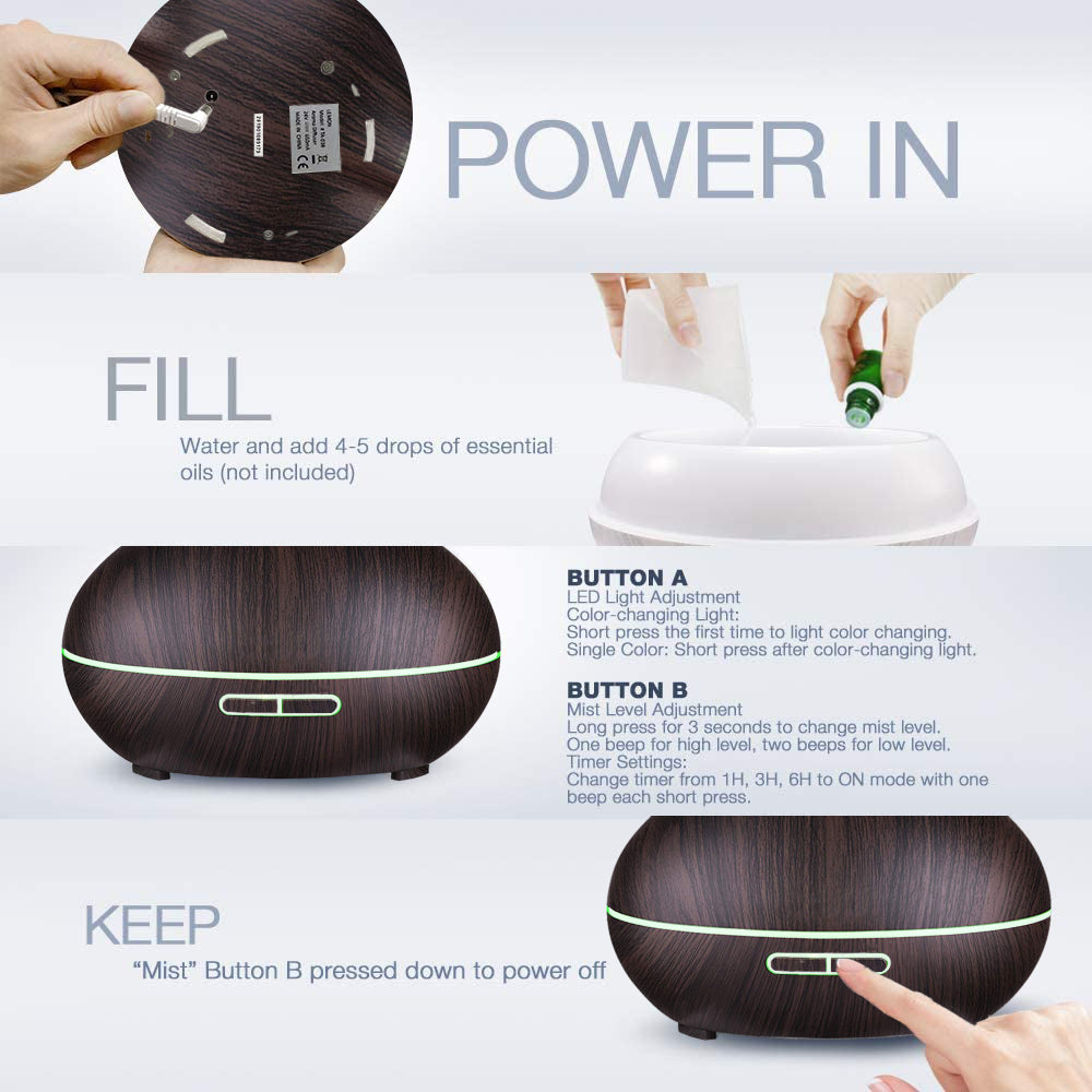 Dark Wood Grain Diffuser