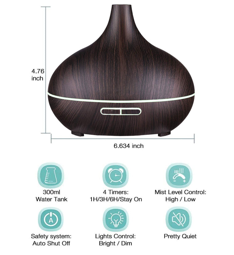 Dark Wood Grain Diffuser