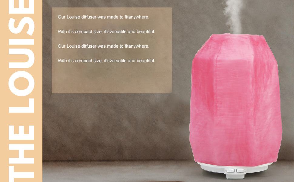 Pink Resin Aroma Diffuser