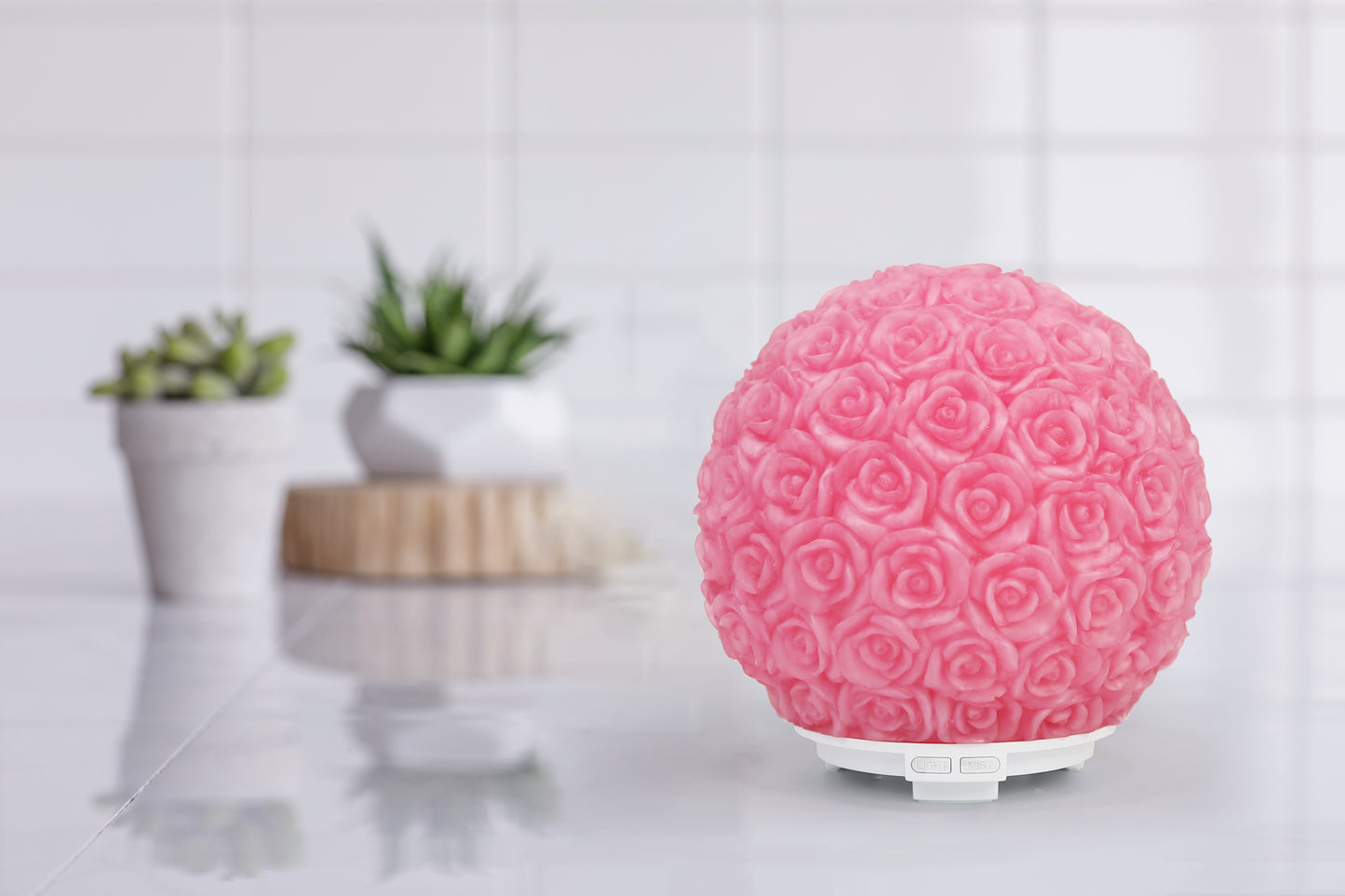 Rose Pink Resin Aroma Diffuser